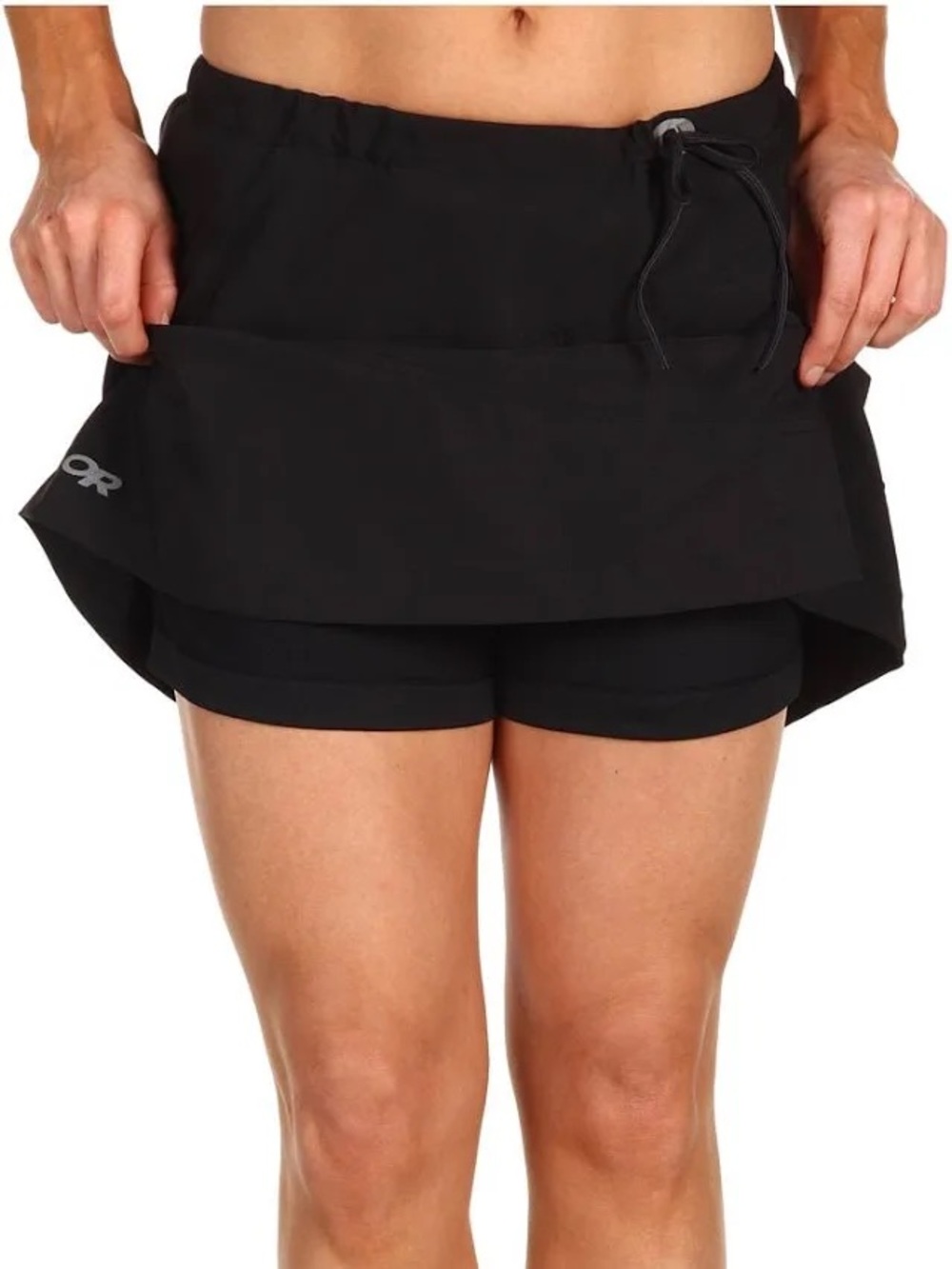OUTDOOR RESEARCH Expressa Skort Womens 8 Black Athletic Preppy Lined Gorpcore - Picture 2 of 9